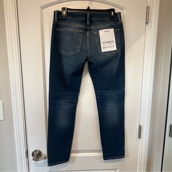 Frame Denim - Le Garçon Boyfriend Jeans - Size 26 - Distressed - Eaton - Picture 6 of 16